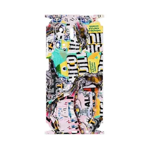MAHOOT Collage of Teared Paper-FullSkin Cover Sticker for Honor X7a
