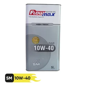 روغن موتور خودرو فلومکس مدل HIGH TECH 10W40-SM حجم 5 لیتر