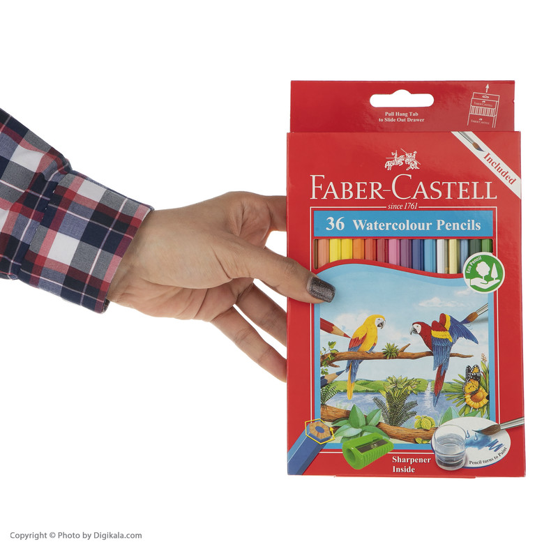 مداد آبرنگی 36 رنگ فابر-کاستل مدل Classic