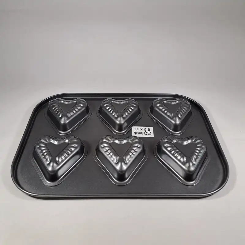قالب کیک طرح مافین قلب مدل GH-56