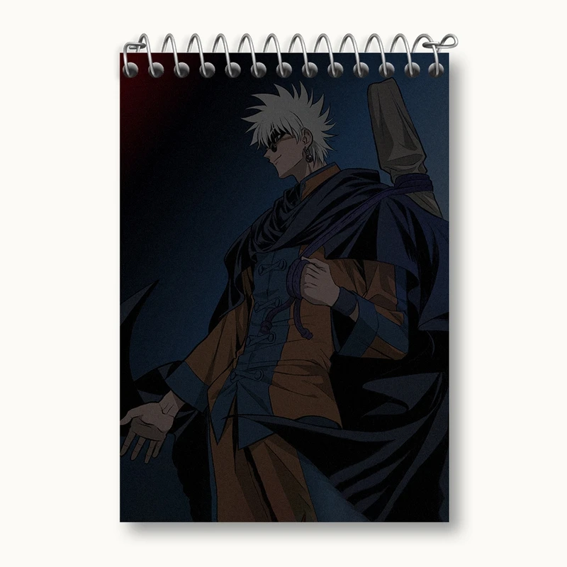 دفتر یادداشت 50 برگ خندالو مدل انیشی انیمه رورونی کنشین کد 34887