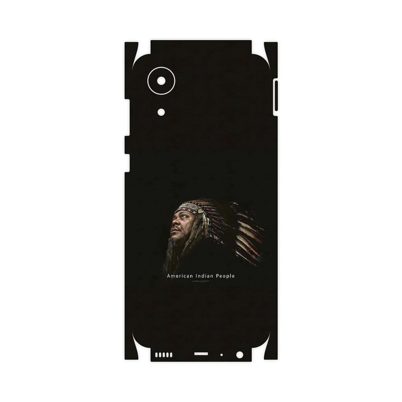 برچسب پوششی ماهوت مدل Portrait of an Indian Man-FullSkin مناسب برای گوشی موبایل سامسونگ Galaxy A03 Core