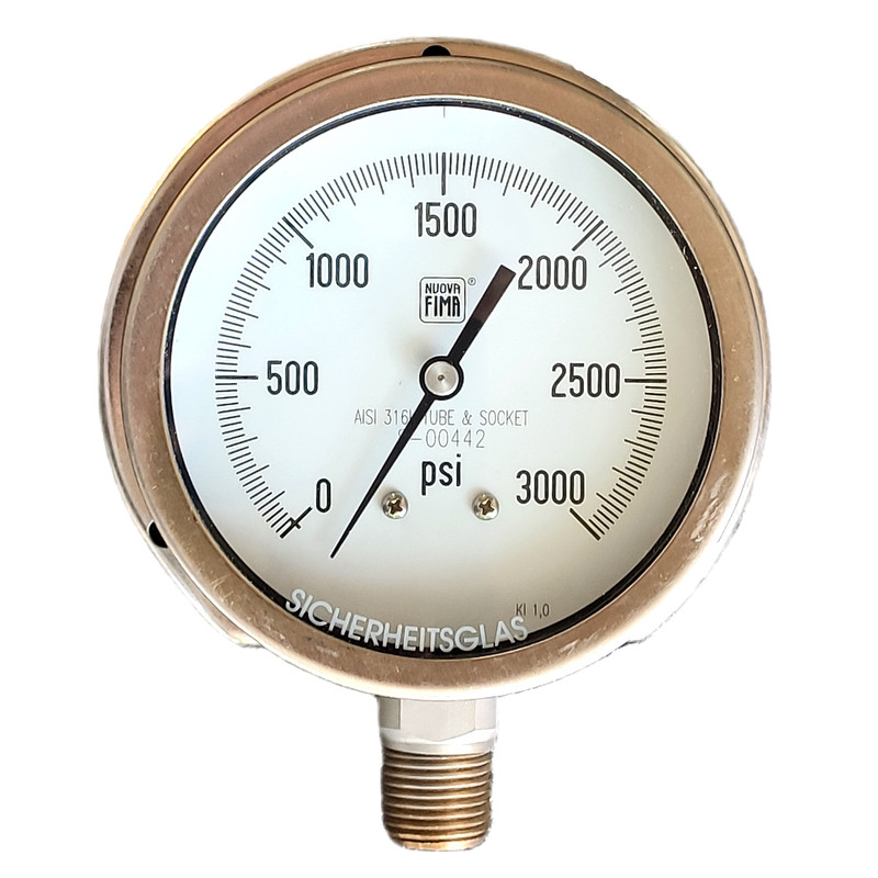 گیج فشار نووا فیما مدل 3000psi-10cm-bf