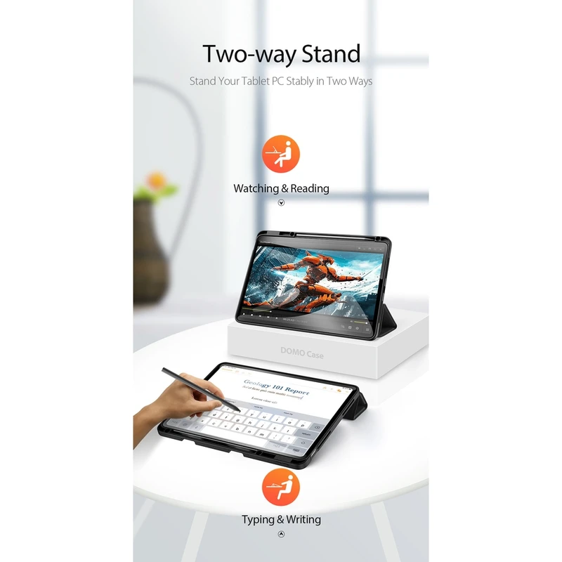 عکس شماره 6 : کیف کلاسوری بادیگارد مدل domo مناسب برای تبلت شیائومی pad 6s pro 12.4
