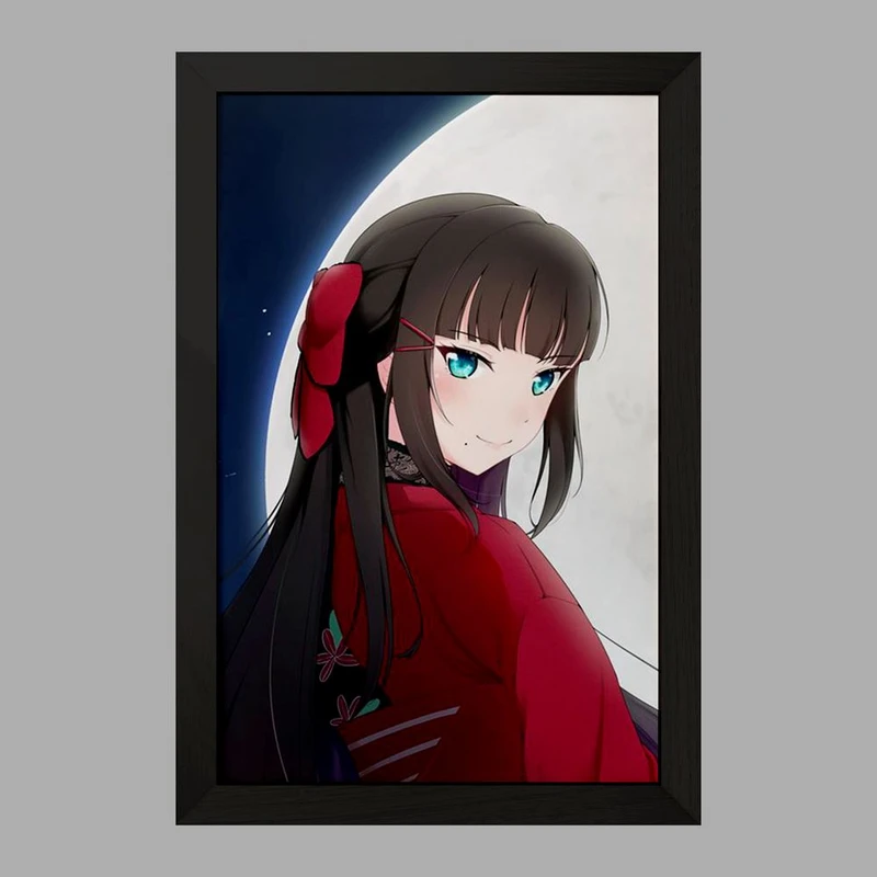 تابلو خندالو مدل دیا انیمه مادوکا مجیکا Madoka Magica  کد 18414