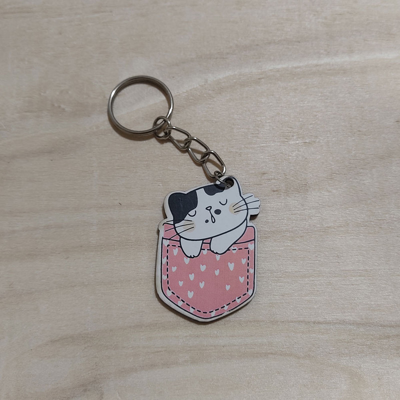 جاکلیدی مدل گربه های کیوت مجموعه 5 عددی