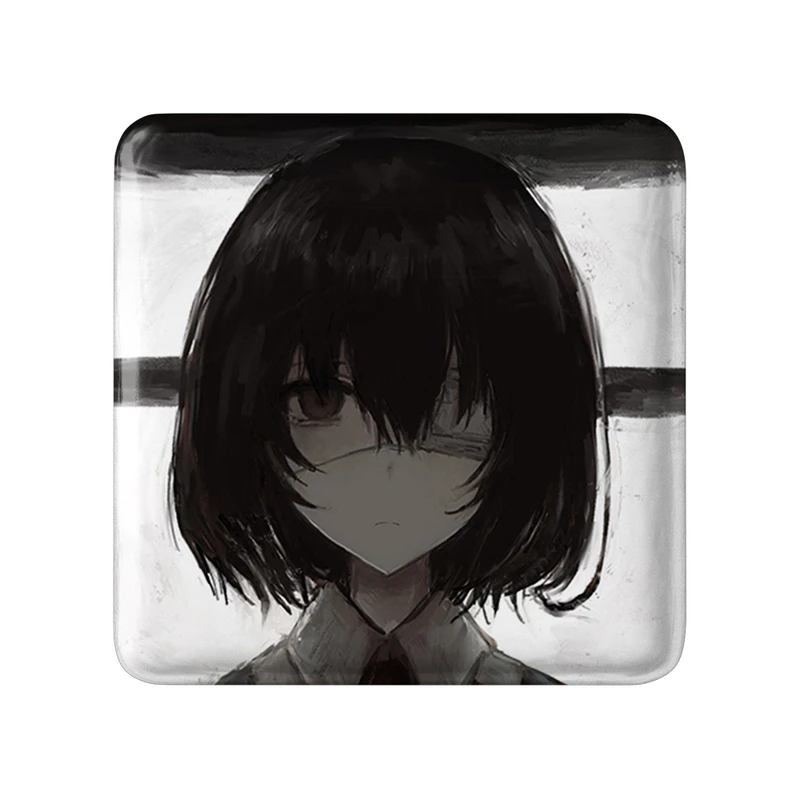 مگنت خندالو طرح میساکی می انیمه دیگری مدل مربعی کد 32010