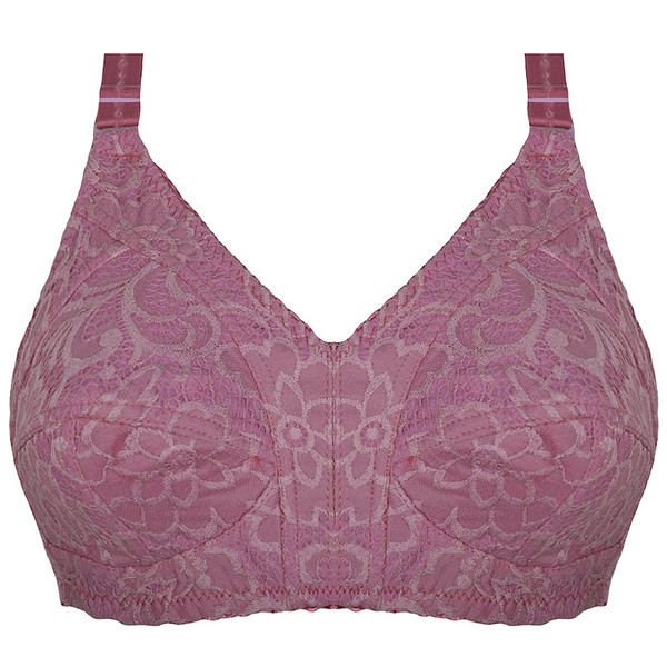 سوتین زنانه دکسونری مدل 355007227 دانتل رنگ کالباسی