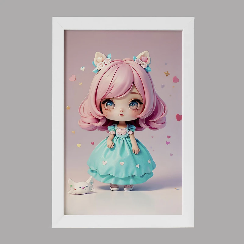 تابلو خندالو مدل دخترانه (Girlish) کد 36867