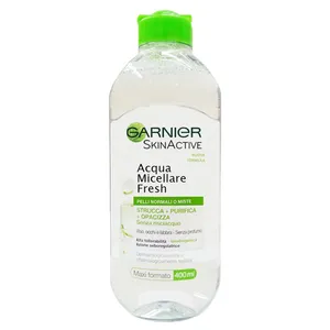 محلول پاک کننده آرایش صورت گارنیه مدل Aqua Micellare حجم 400 میلی لیتر