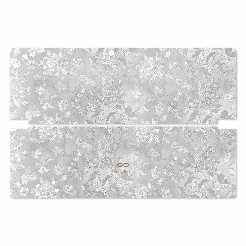 برچسب پوششی ماهوت مدل Silver-Wildflower مناسب برای تبلت لنوو Miix 510 2016