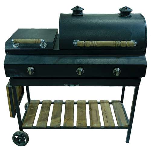 باربیکیو مدل گازی اجاقدار طرح ایتالیایی