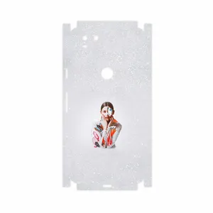 MAHOOT Collage of Women Portrait 4-FullSkin Cover Sticker for Google Pixel 2