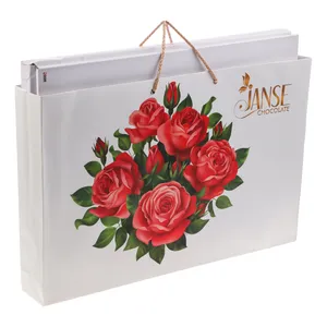 فرآورده کاکائویی شیری کادویی گل سرخ ژانسه - 240 گرم