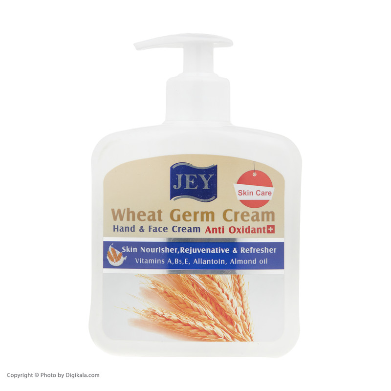 کرم نرم کننده و مغذی دست و صورت جی مدل Anti Oxidant مناسب انواع پوست حجم 450 میلی لیتر