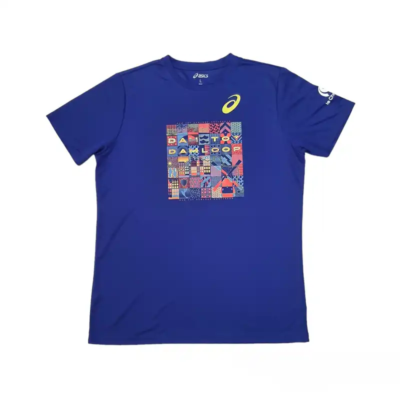 تی شرت ورزشی مردانه اسیکس مدل سوزنی