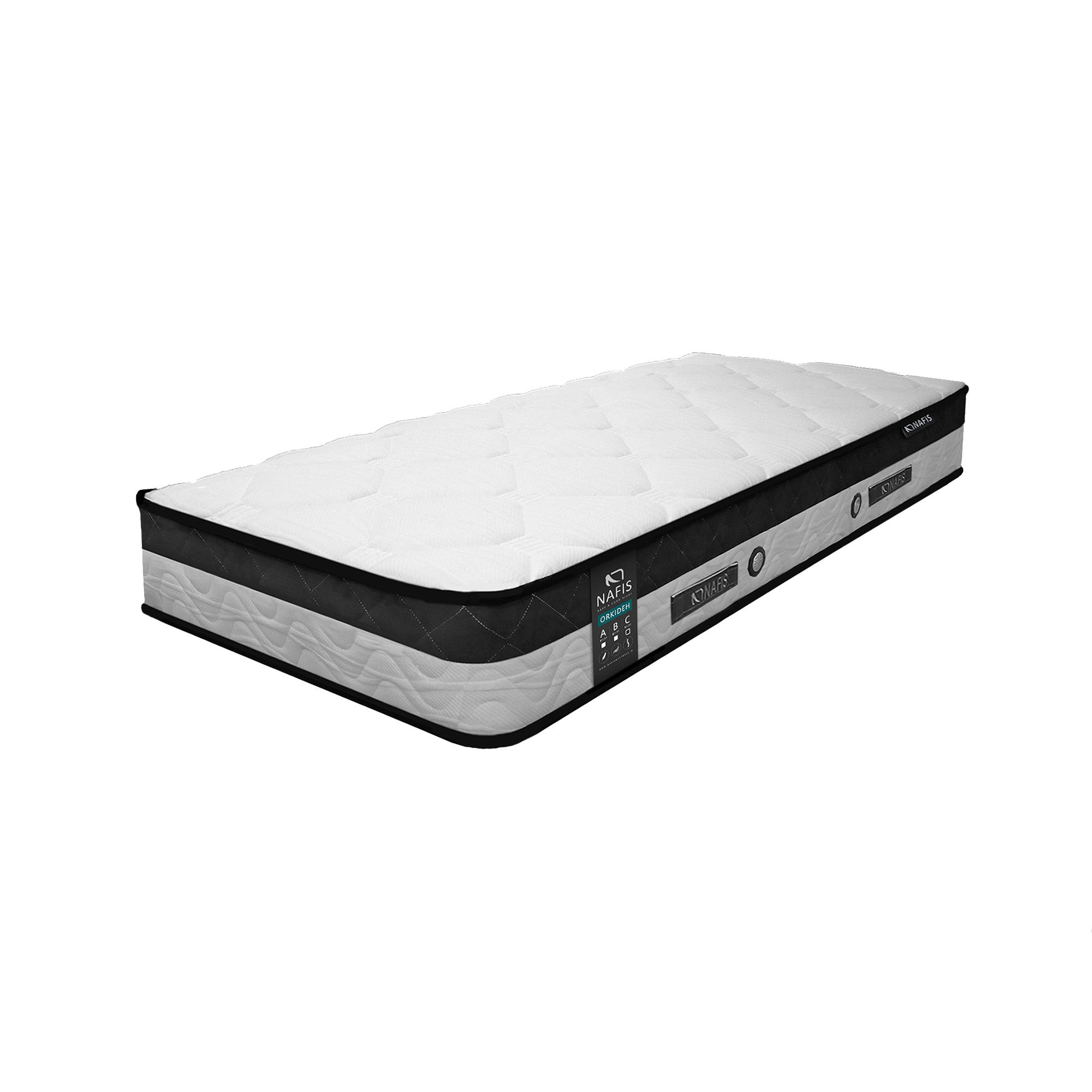 تشک تشک نفیس مدل ارکیده C یک نفره  سایز 100x200 سانتی متر