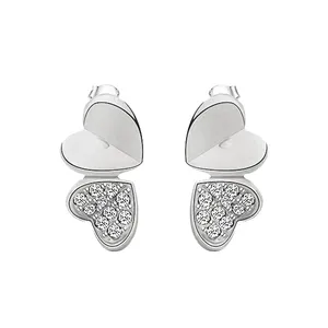 گوشواره نقره زنانه روژه مدل DSE009S