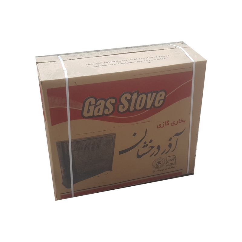 بخاری گازی آذر درخشان طرح شومینه 15000