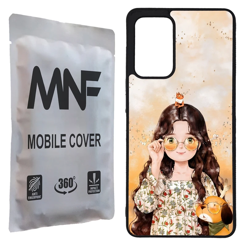 کاور ام ان اف طرح دخترانه کد P-261 مناسب برای گوشی موبایل سامسونگ Galaxy A72 / A72 5G