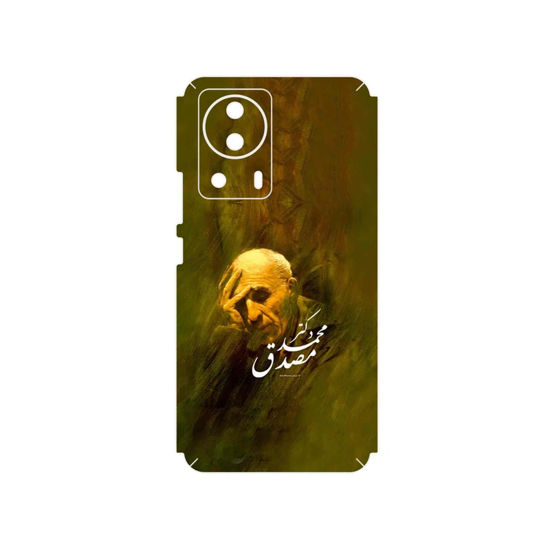برچسب پوششی ماهوت مدل Dr_Mosadeq مناسب برای گوشی موبایل شیائومی 13 Lite