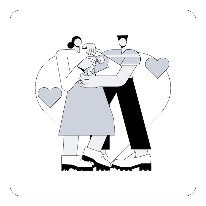 مگنت کاکتی طرح عاشقانه مدل mp36382