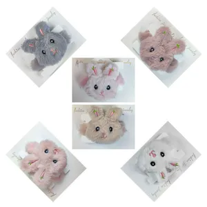 کش مو زنانه مدل فانتزی پشمالو طرح خرگوش کد 4037