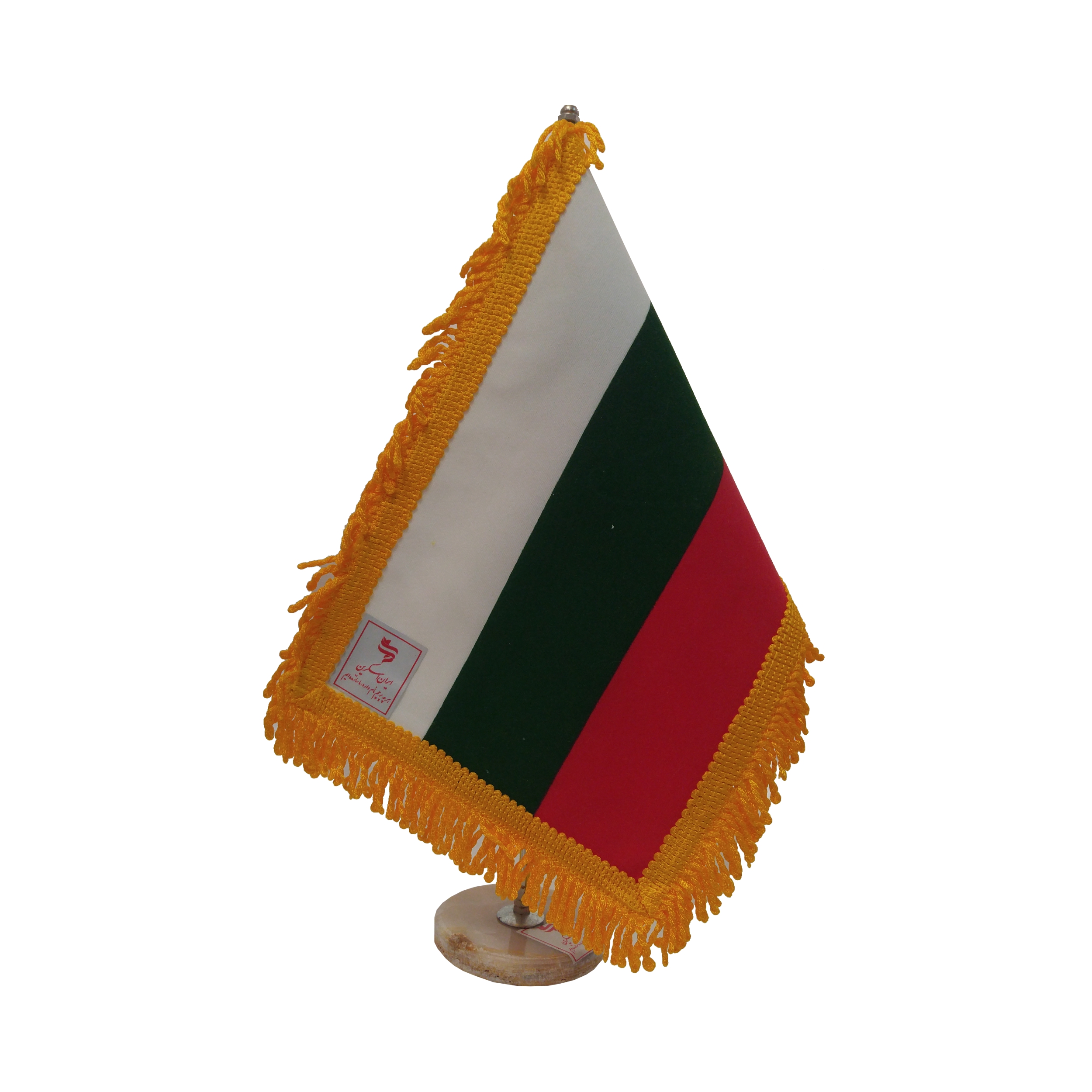 پرچم رومیزی ایران اسکرین طرح پرچم بلغارستان مدل 20495