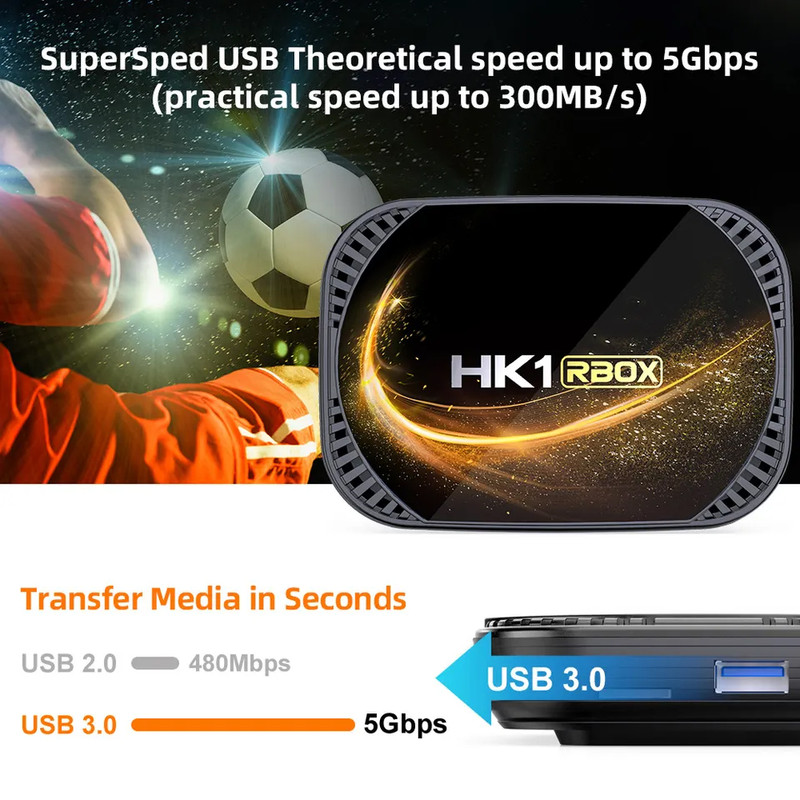اندروید باکس HK1 مدل X4S
