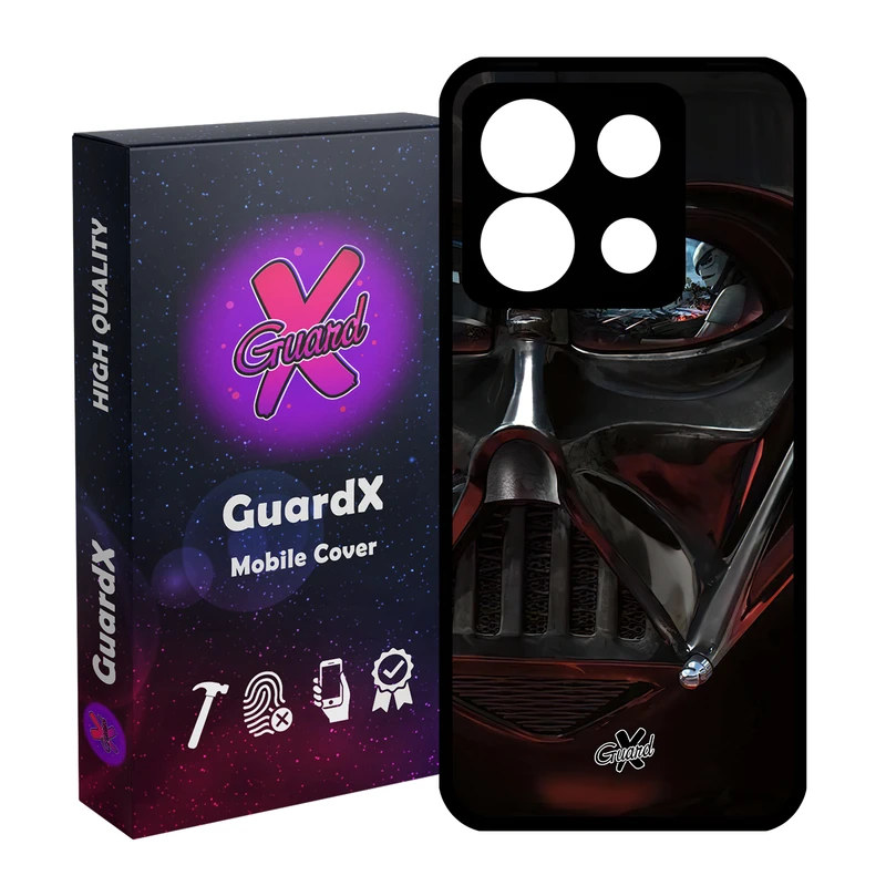 کاور گارد ایکس طرح جنگ ستارگان مدل Glass10480 مناسب برای گوشی موبایل شیائومی Redmi Note 13 5G