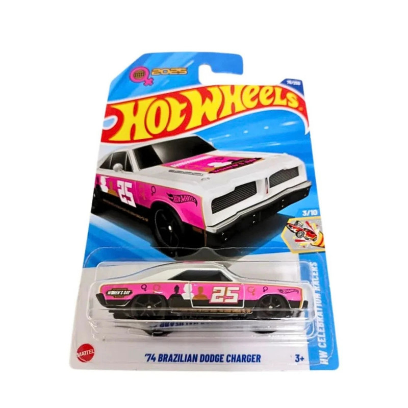 ماشین بازی هات ویلز مدل 74 brazilian dodge charger
