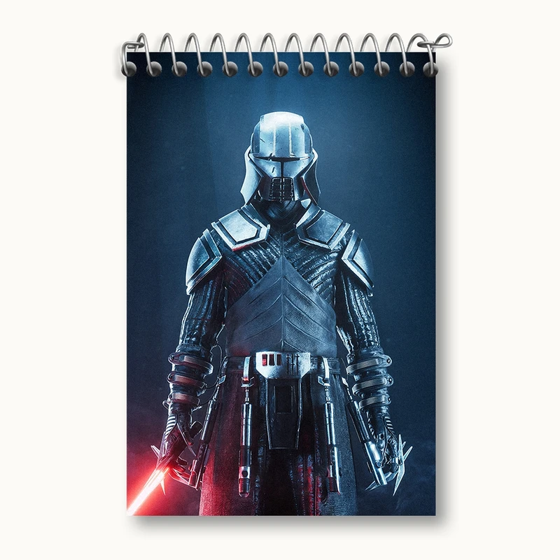 دفتر یادداشت 50 برگ خندالو مدل جنگ ستارگان (Star Wars) کد F1787