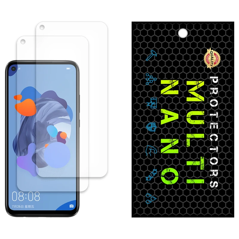 محافظ صفحه نمایش مات مولتی نانو مدل X-S2M مناسب برای گوشی موبایل هوآوی Nova 5i Pro بسته دو عددی