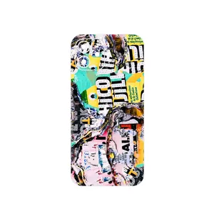 MAHOOT Collage of Teared Paper Cover Sticker for Apple iPhone 12