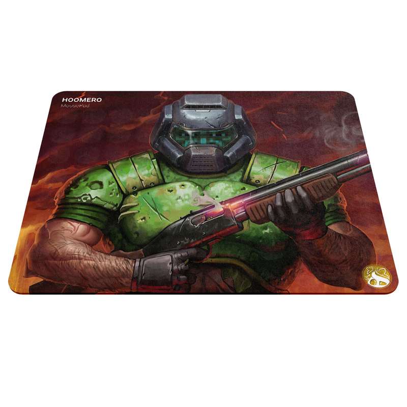 ماوس پد هومرو مدل A4047 طرح بازی DOOM