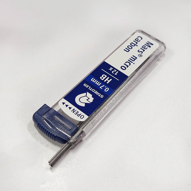 نوک مداد نوکی 0.7 میلیمتری استدلر مدل Mars micro carbon کد 250-07-HB نوک مداد نوکی 0.7 میلیمتری استدلر مدل Mars micro carbon کد 250-07-HB