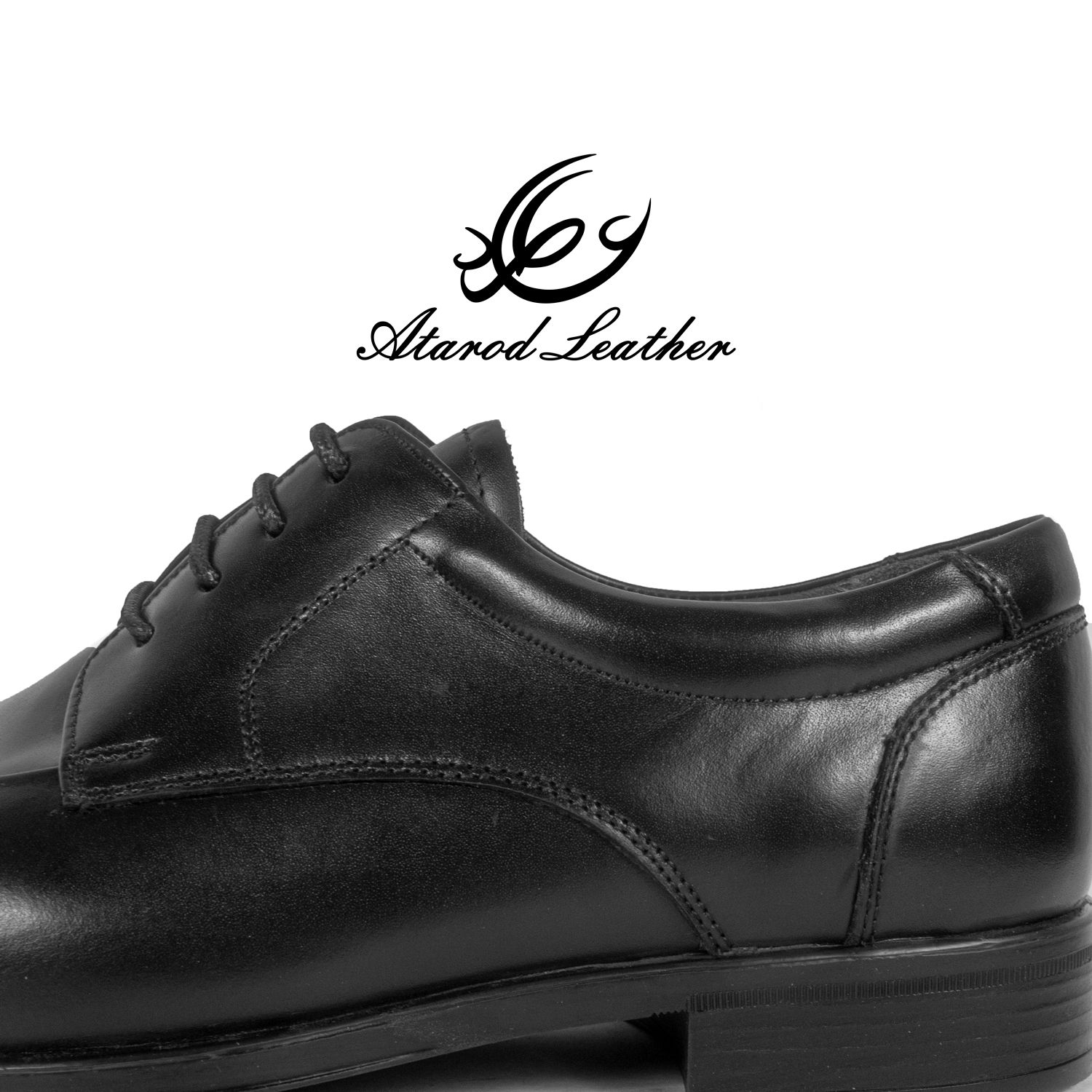 کفش مردانه چرم عطارد مدل چرم طبیعی کد SH256 - - 5
