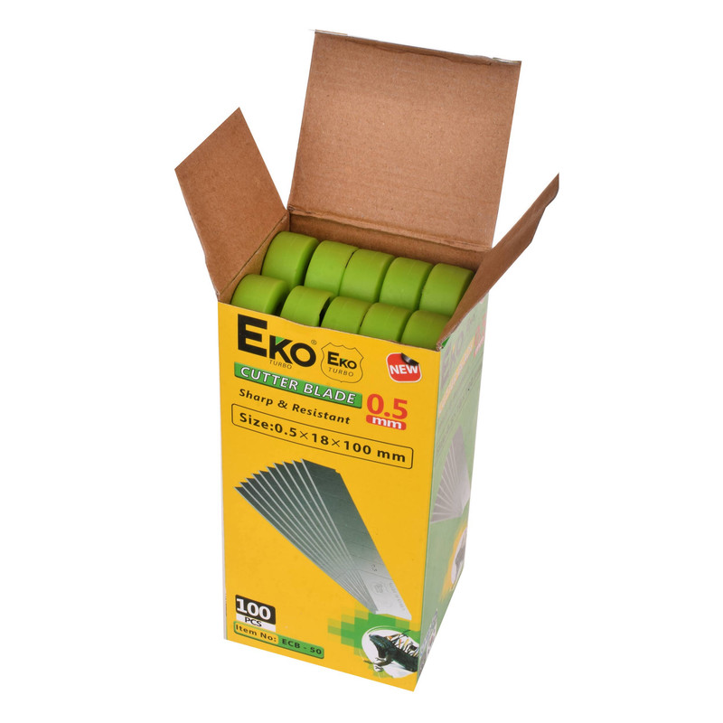 تیغ کاتر اکو مدل ECB-50 بسته 100 عددی