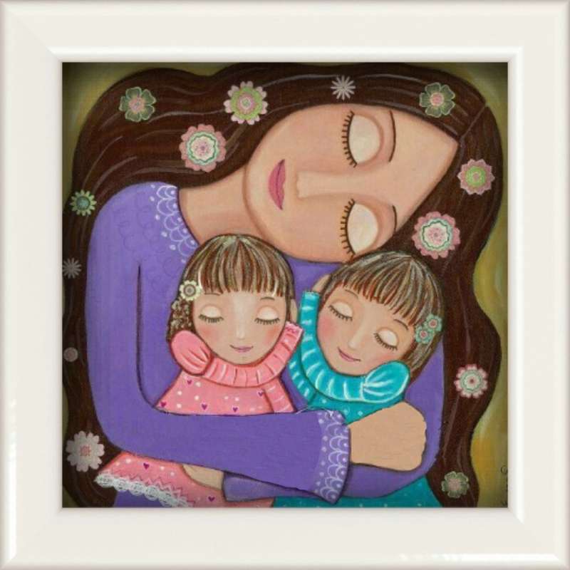تابلو ویترای طرح مادر کد 3