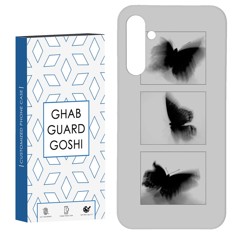 کاور قاب گارد گوشی طرح پروانه کد Dimo-178 مناسب برای گوشی موبایل سامسونگ Galaxy S23 Fe