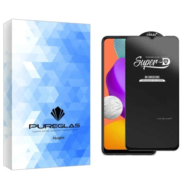 محافظ صفحه نمایش پیور گلس مدل NueGlas SuperD مناسب برای گوشی موبایل سامسونگ Galaxy M22