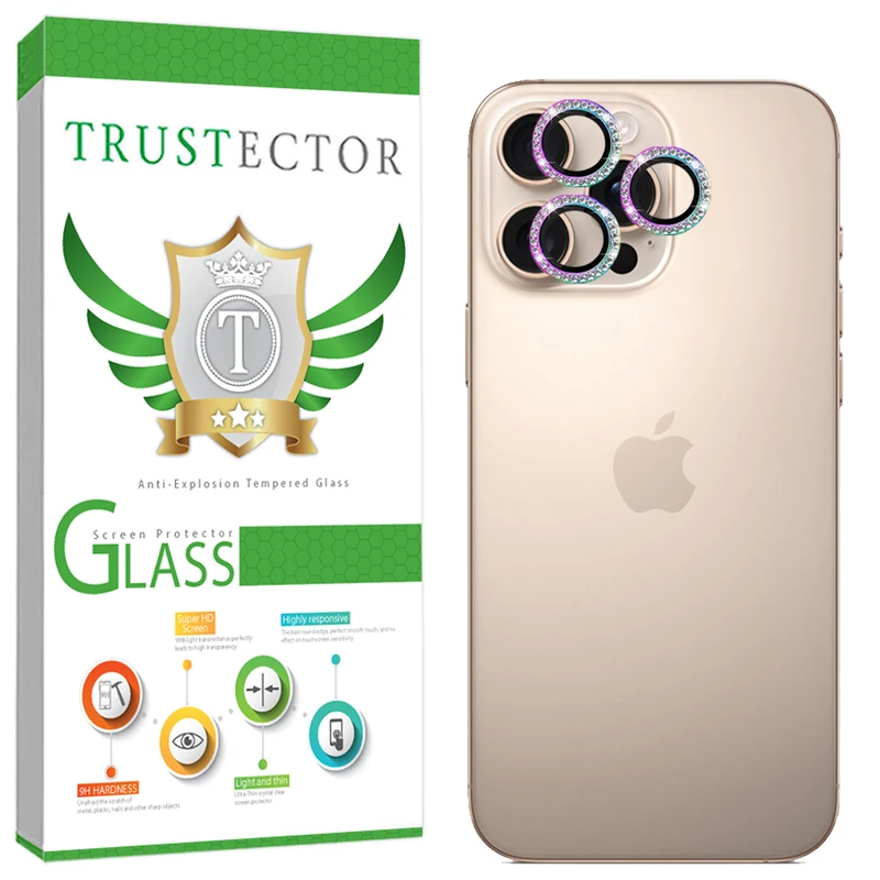 محافظ لنز دوربین تراستکتور مدل NR16T20 مناسب برای گوشی موبایل اپل iPhone 15 Pro Max