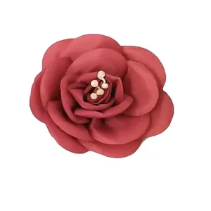 کش مو دخترانه مدل گل رز ابری