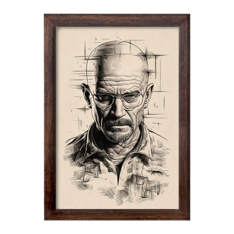تابلو خندالو طرح بریکینگ بد (Breaking Bad) کد F1743