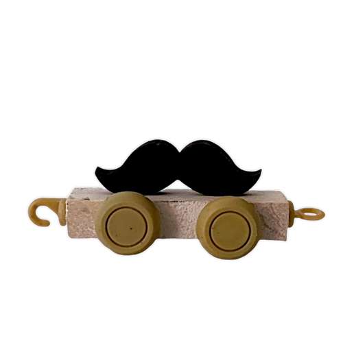 اسباب بازی چوبی مدل حروف انگلیسی قطار سیبیل