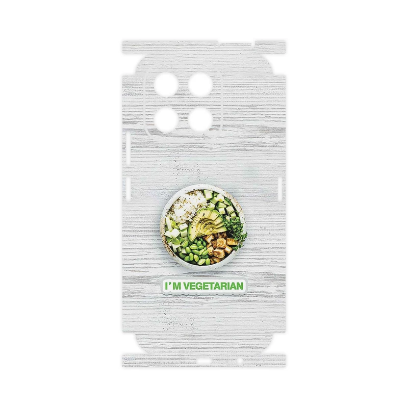 برچسب پوششی ماهوت مدل Im_vegetarian-FullSkin مناسب برای گوشی موبایل آنر X6c