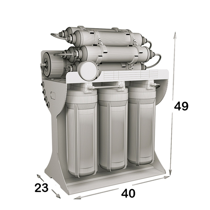 دستگاه تصفیه کننده آب اس اس وی مدل Maxpro 2W X900 به همراه شیر دوکاره و فیلتر تصفیه اب بسته 3 عددی