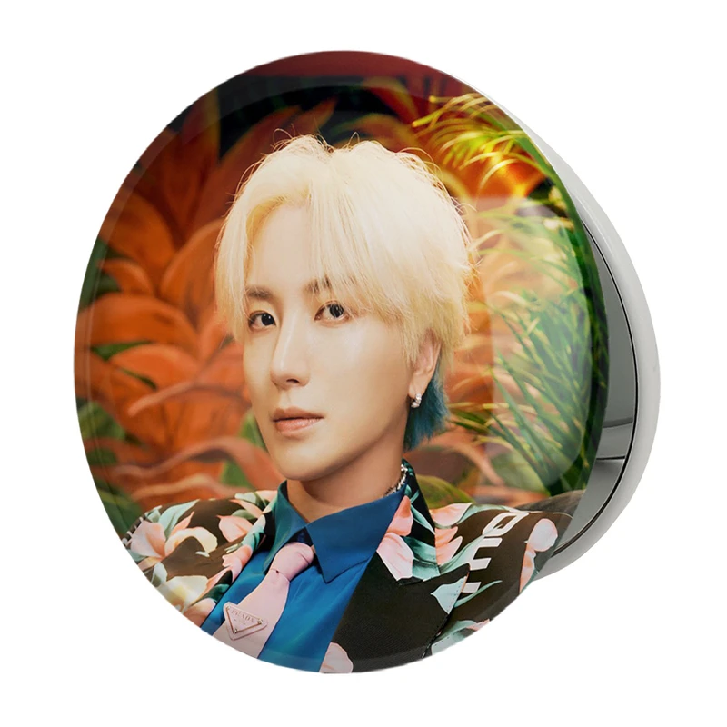 آینه جیبی خندالو طرح لیتوک گروه سوپر جونیور Super Junior مدل تاشو کد 21453
