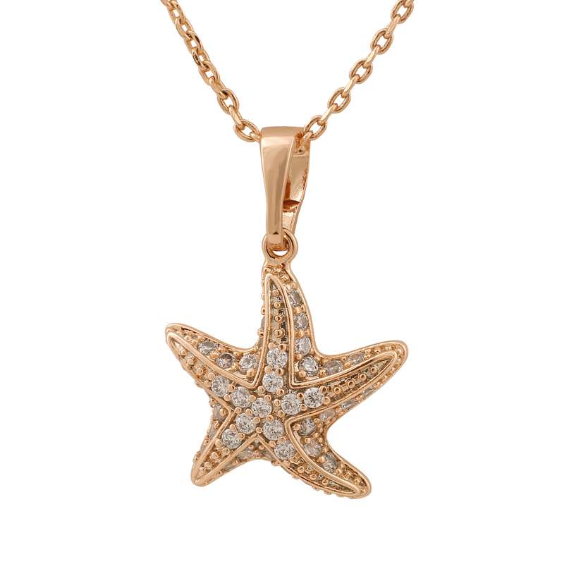 گردنبند زنانه ژوپینگ مدل ستاره کد N3500