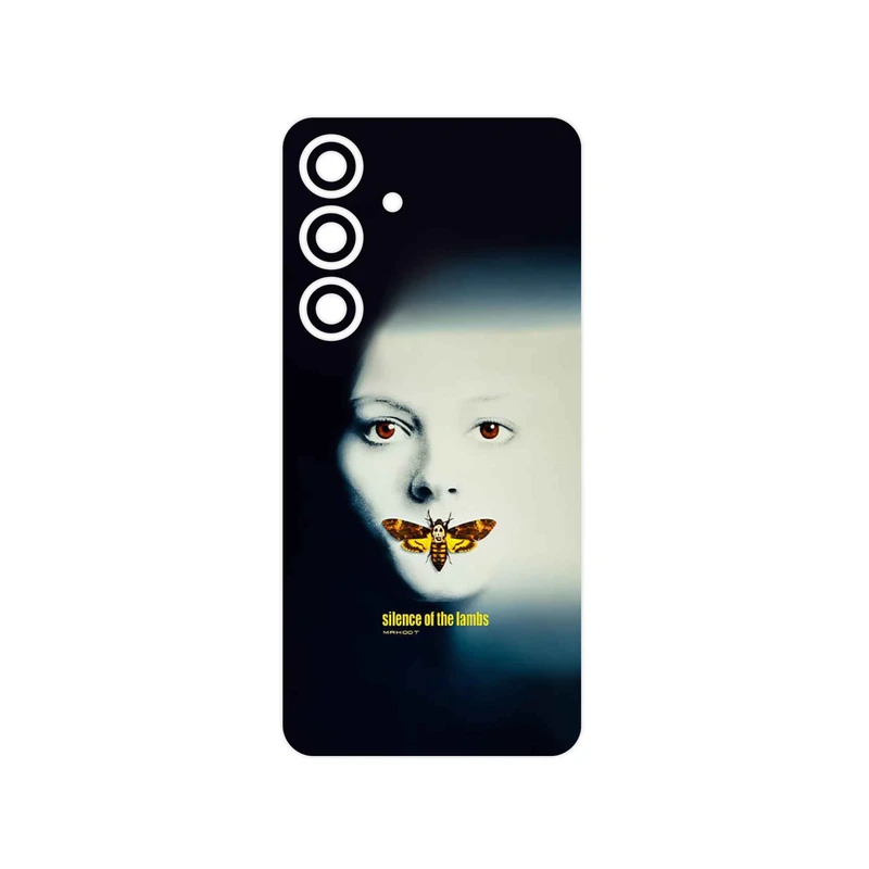 برچسب پوششی ماهوت مدل Silence of the Lambs مناسب برای گوشی موبایل سامسونگ Galaxy S24